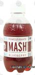 Mash  pomegranate blueberry low calorie sparkling fruit drink, 4% juice Center Front Picture