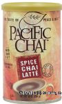 Pacific Chai  spice chai latte, just add water Center Front Picture