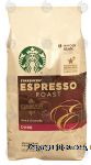 Starbucks Whole Bean Coffee Espresso Roast  Center Front Picture