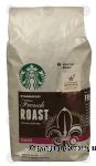 Starbucks Whole Bean Coffee French Roast  Center Front Picture