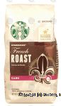 Starbucks French Roast intense & smoky, dark roast ground, 100% arabica coffee Center Front Picture