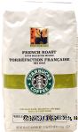 Starbucks  french roast whole bean coffee, dark roast blend Center Front Picture