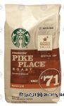 Starbucks Pike Place Roast medium roast ground coffee, 100% arabica coffee Center Front Picture