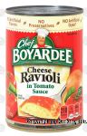 Chef Boyardee  cheese ravioli in tomato sauce Center Front Picture