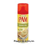 Pam Cooking Spray Olive Oil Center Front Picture