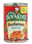 Chef Boyardee Beefaroni Macaroni w/Beef In Tomato Sauce Center Front Picture