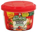 Chef Boyardee Spaghetti & Meat Balls In Tomato Sauce Center Front Picture