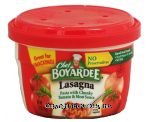 Chef Boyardee Lasagna Pasta with Chunky Tomato & Meat Sauce Center Front Picture