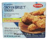 Yummy  chicken breast tenders, fully cooked Center Front Picture