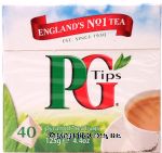 P G Tips  pyramid tea bags, England's no.1 tea, 40-bags Center Front Picture