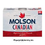 Molson Canadian Beer 12 Oz Center Front Picture