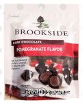 Brookside  dark chocolate pomegranate flavor Center Front Picture