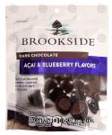 Brookside  dark chocolate acai & blueberry flavors Center Front Picture