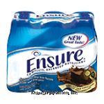 Ensure Balanced Nutrition Shake Creamy Milk Chocolate 8 Oz Center Front Picture