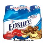 Ensure Plus Balanced Nutrition Shake Butter Pecan 8 Oz Center Front Picture