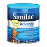 Similac Advance Infant Formula W/Iron Powder Center Front Picture