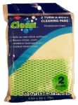 Ritz Clean  turn-a-bout cleaning pads, 4.5 x 3 x .75-inch, safe on non-stick surfaces Center Front Picture