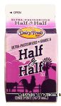 Dairy Fresh  half & half, ultra-pasteurized, grade a Center Front Picture