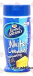 Kernel Season's  white cheddar popcorn seasoning made with real cheese Center Front Picture