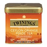 Twinings Of London Origins ceylon orange pekoe tea, loose leaf, medium flavour strength Center Front Picture