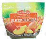 Our Family Fresh Frozen peaches, sliced Center Front Picture