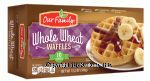 Our Family  waffles, whole wheat, 10-count Center Front Picture