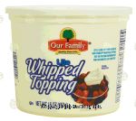 Our Family Lite whipped topping Center Front Picture