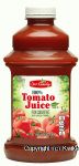 Our Family  tomato juice from concentrate, 100% juice Center Front Picture