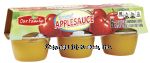 Our Family  applesauce, original, 4-oz. plastic cups Center Front Picture