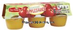 Our Family  applesauce, unsweetened, 6 4-oz individual cups Center Front Picture