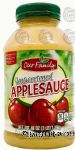 Our Family  applesauce, unsweetened Center Front Picture