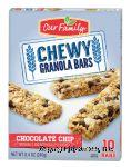 Our Family Chewy chocolate chip granola bars, 10-count Center Front Picture