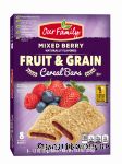 Our Family Fruit & Grain mixed berry cereal bars, 8-count Center Front Picture