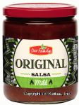 Our Family  mild salsa, original Center Front Picture