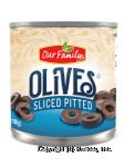 Our Family  olives, sliced, ripe pitted Center Front Picture