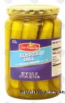 Our Family  kosher dill, pickle spears Center Front Picture