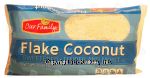 Our Family  flake coconut, sweetened Center Front Picture