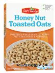 Our Family  honey nut toasted oats cereal rings Center Front Picture