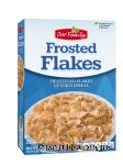 Our Family Frosted Flakes sweetened flakes of corn cereal Center Front Picture