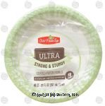 Our Family Ultra coated paper bowls, strong & sturdy, microwave safe, 20-fl. oz. Center Front Picture