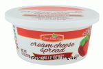 Our Family  cream cheese spread, strawberry Center Front Picture