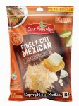 Our Daily Red Fancy Shreds mexican blend; monterey jack, mild cheddar, queso and asadero cheeses Center Front Picture