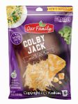 Our Family Natural colby jack shredded cheese, 4-cups Center Front Picture