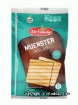 Our Family  muenster sliced cheese, 10-slices Center Front Picture