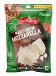 Our Family  mozzarella shredded cheese, 4-cups Center Front Picture