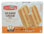 Our Family  orange cream bars, 12-pack Center Front Picture