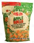 Our Family Apple Rolls sweetened multigrain cereal with real apples & cinnamon Center Front Picture