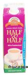 C.F.Burger  half and half, ultra pasteurized Center Front Picture