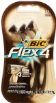 Bic Flex 4 4 blade disposable razors Center Front Picture