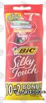 Bic Silky Touch twin select disposable razors for women Center Front Picture